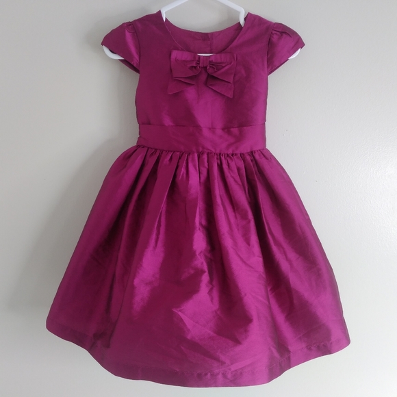 Mother's Care Burgundy Party Dress - Picture 3 of 7